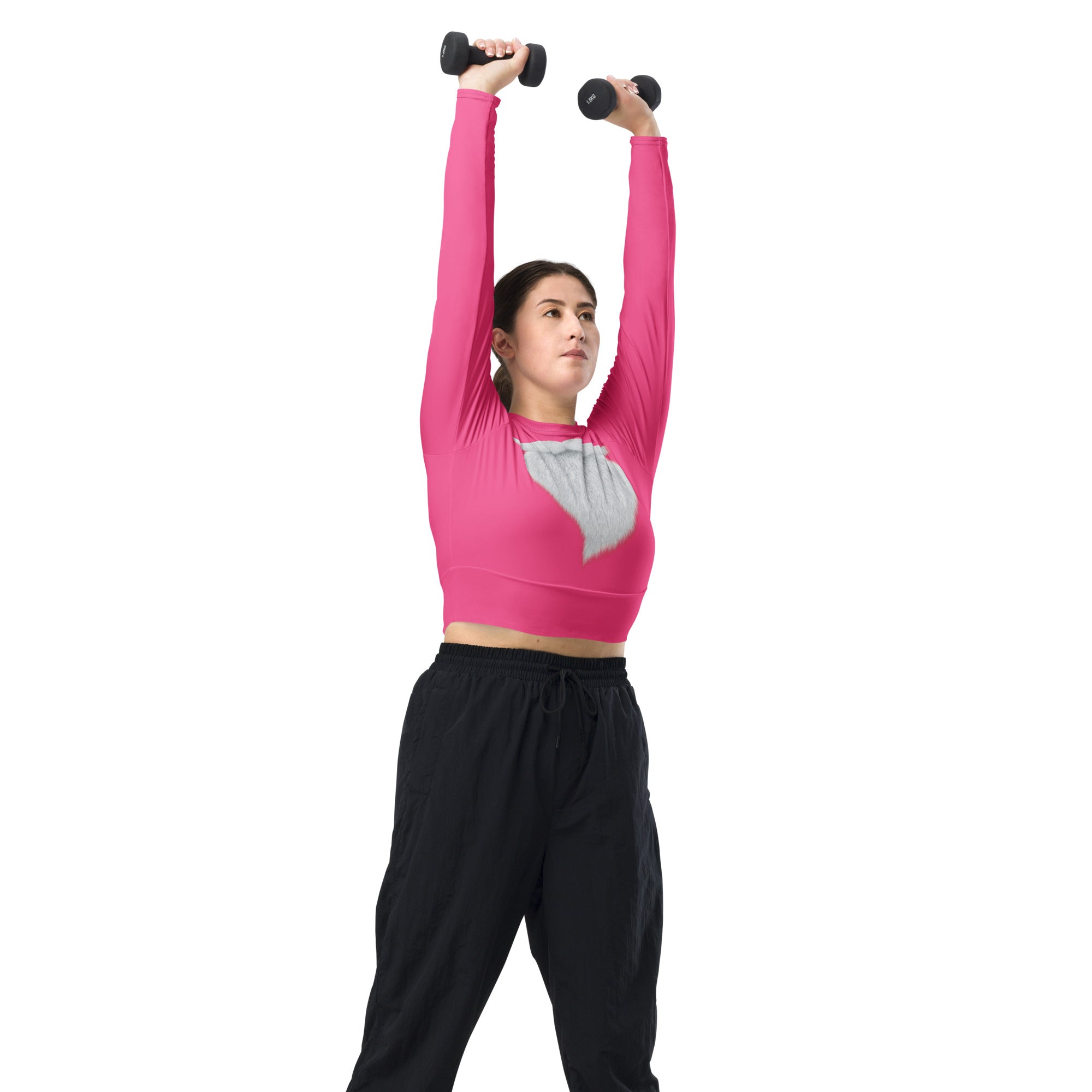 2024 Christmas Wear Cropped Top. Holiday Colors Partywear, Streetwear or Activewear. WickedYo.